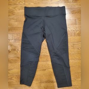 Victoria Secret Pink Black Leggings